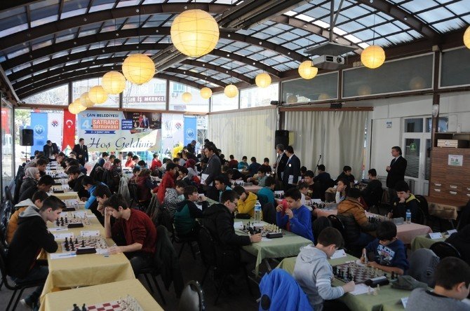 Çan Belediyesi 4. Satranç Turnuvaları Başladı