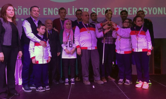 Çankaya’nın görme engelli satranççıları şampiyon