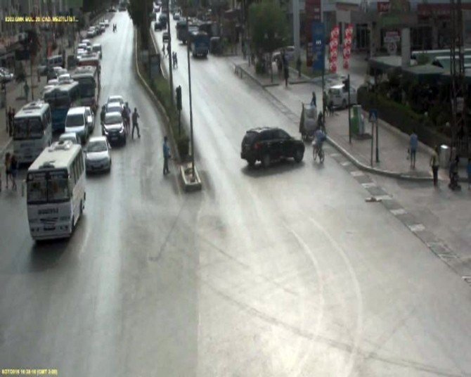 Mersin’deki Trafik Kazaları MOBESE’de