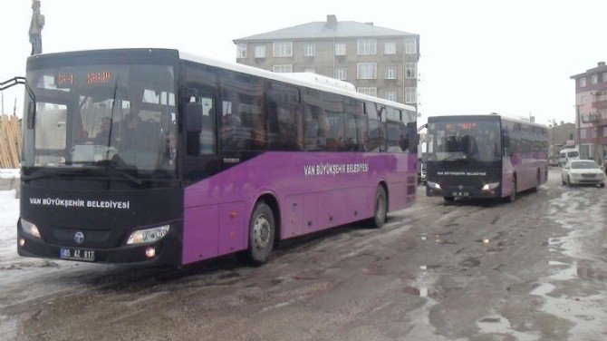 Özalp Ve Saray’da Otobüs Seferleri Başladı