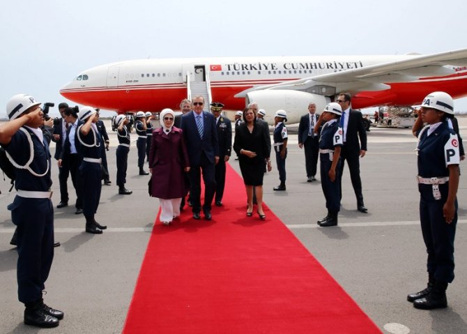 Cumhurbaşkanı Erdoğan, Peru'da