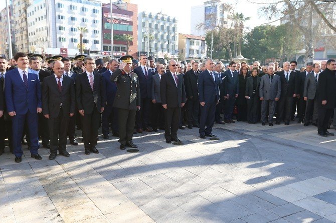 Atatürk’ün Denizli’ye Gelişinin Yıldönümü Nedeniyle Tören Düzenlendi
