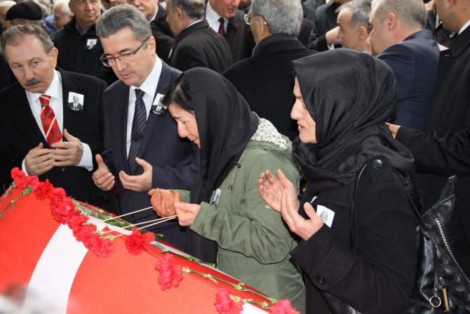 İşadamı İbrahim Arıkan, son yolculuğuna uğurlandı