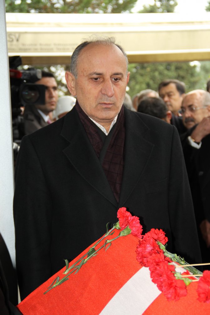 İşadamı İbrahim Arıkan, son yolculuğuna uğurlandı