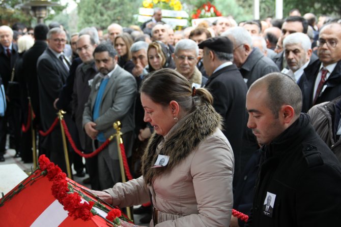 İşadamı İbrahim Arıkan, son yolculuğuna uğurlandı