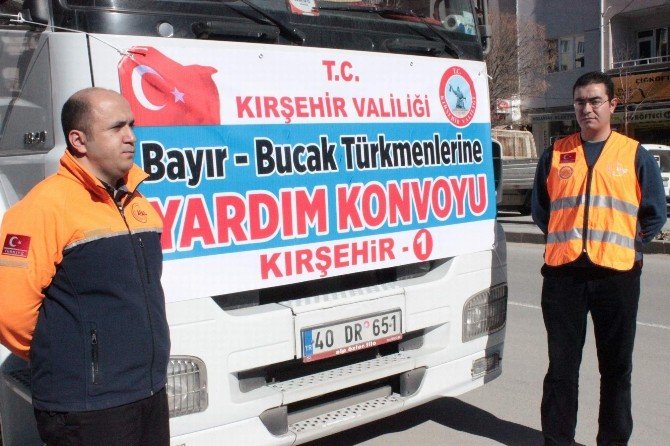 Kırşehir’den Bayır-bucak Türkmenlerine 7 Tır Yardım