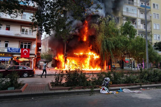 Kırşehir olaylarında yakılan iş yerlerine Maliye şoku