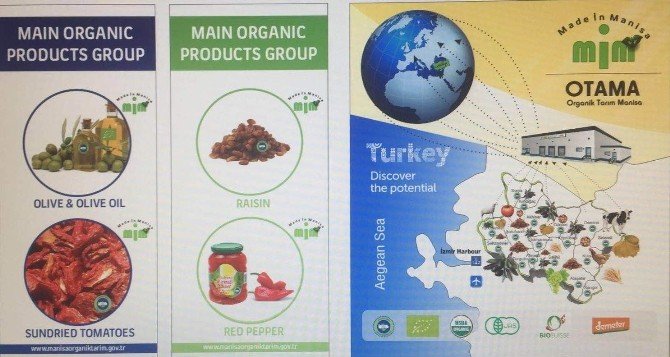 Manisa’nın Organik Ürünleri 2016 Bıofach Organik Tarım Fuarında Sergilenecek