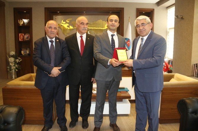 Belediyespor Yönetiminden Başkan Karaçanta’ya Ziyaret