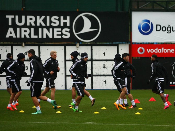 Beşiktaş, Gaziantepspor maçı hazırlıklarını sürdürdü
