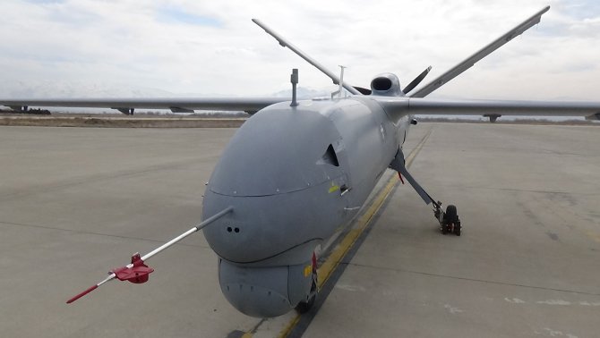 Yerli insansız hava aracı ANKA, ilk görevine Elazığ'da başladı