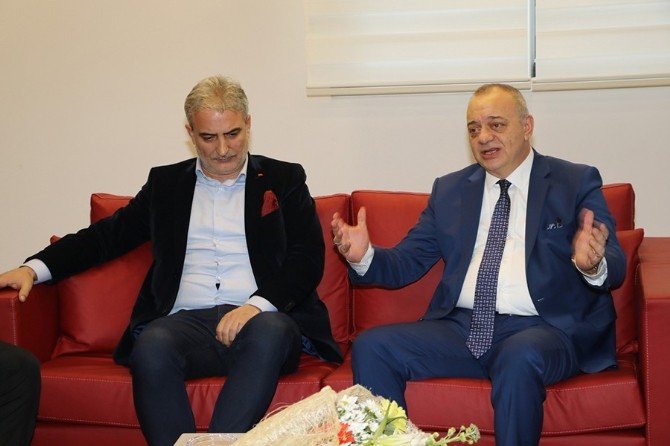 Başkan Ergün Manisaspor’u Konuk Etti