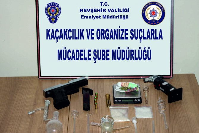 Nevşehir'de uyuşturucu ticaretinden 1 tutuklama
