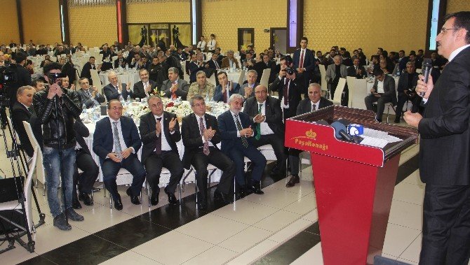 Gümrük Ve Ticaret Bakanı Tüfenkci, Oda Başkanları Ve İş Adamlarıyla Bir Araya Geldi
