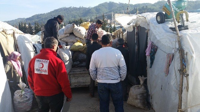 Seydişehir’den Yardım İçin Yola Çıkan 2 Tır Türkmenler’e Ulaştırıldı