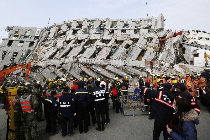Tayvan’da 6.4 Büyüklüğünde Deprem