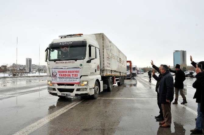 Bayır-bucak’taki Türkmenlere Yardım Kampanyasına Keçiören Belediyesinden Destek
