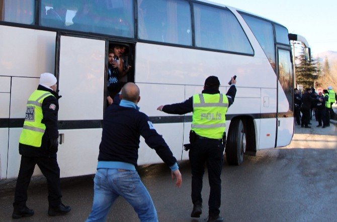 Boluspor - Adana Demirspor Maçı Sonrası Olaylar Çıktı