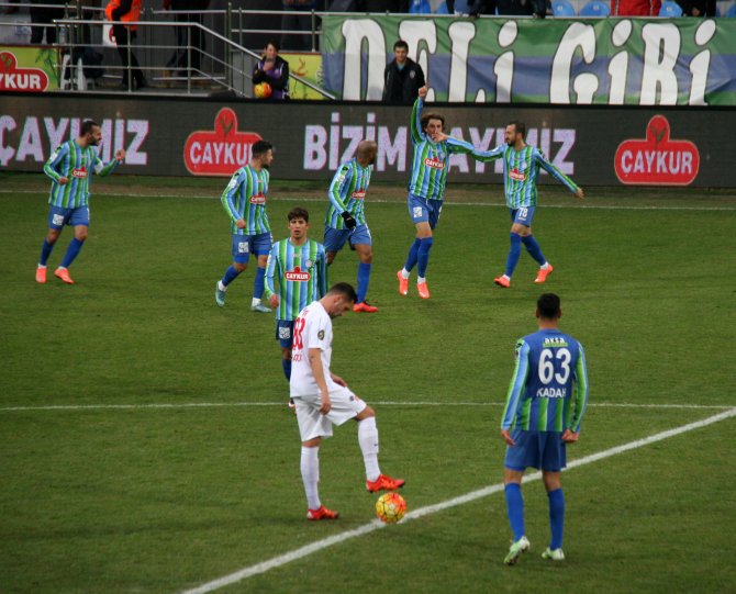 Çaykur Rizespor: 1 - Eskişehirspor: 1