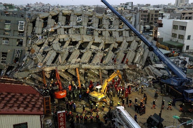 Tayvan’daki Depremde Ölü Sayısı 23’e Yükseldi