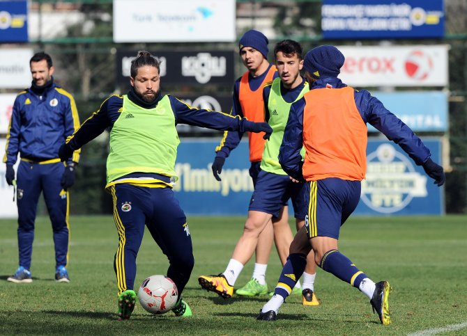 Fenerbahçe, kupa maçı hazırlıklarını sürdürdü