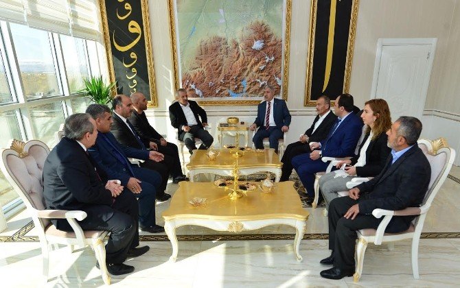 Milletvekili Şahin, Başkan Polat’ı Ziyaret Etti