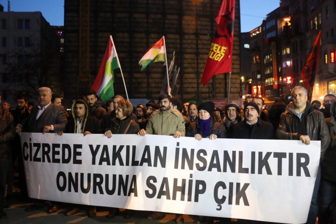 Beyoğlu’nda HDP’li gruba polis müdahalesi
