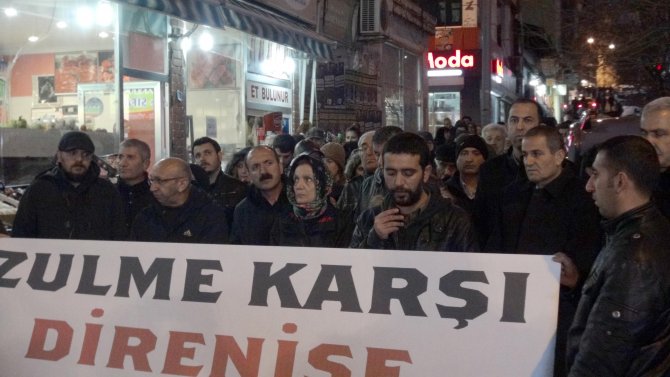 Tunceli’de Cizre protestosu