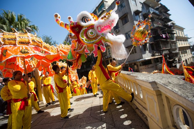 Uzakdoğu'da yeni yıl coşkusu