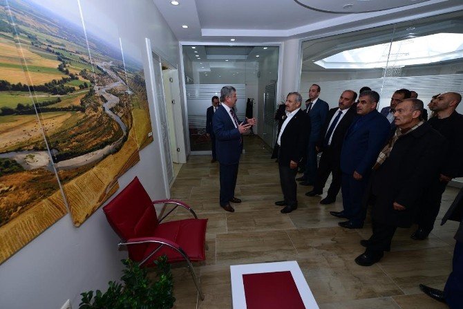 Milletvekili Şahin, Başkan Polat’ı Ziyaret Etti