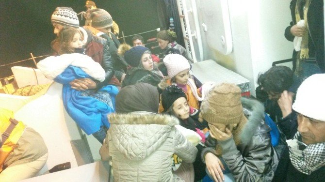 Fethiye’de 42’si Çocuk 123 Sığınmacı Yakalandı