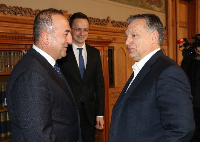 Bakan Çavuşoğlu, Macaristan Başbakanı Orban İle Görüştü