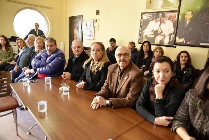 Ataç Ve Meclis Üyeleri CHP İl Başkanlığı’nı Ziyaret Etti