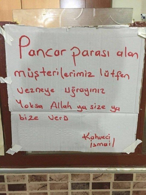Borcunu Ödemeyene, Çay Vermiyor