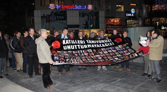 Ankara’daki Bombalı Saldırıda Ölenler Manisa’da Anıldı