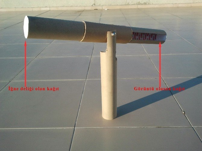 İğne Deliğinden Güneşin Çapı Ölçüldü