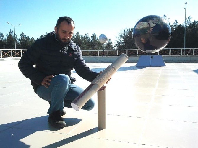 İğne Deliğinden Güneşin Çapı Ölçüldü