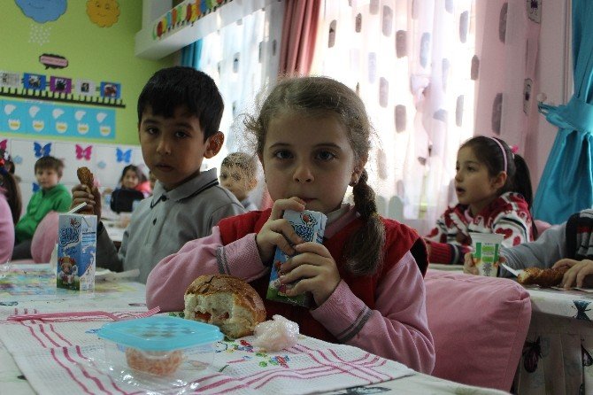 Osmaneli’de Okul Sütü Dağıtımı Başladı