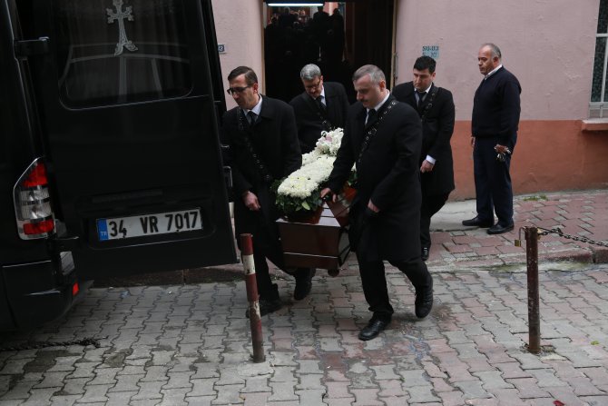Domuz bağıyla öldürülen Hagop Yakup Demirci kiliseden uğurlandı
