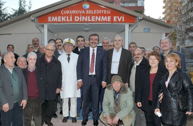 Başkan Çetin Çukurova Emekli Evini Ziyaret Etti