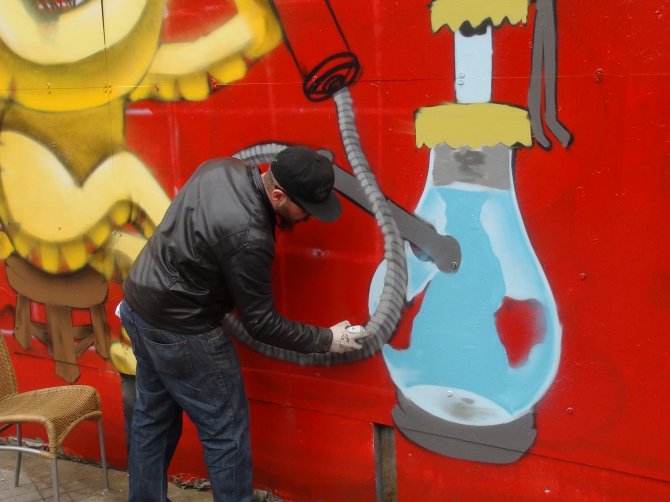 İstiklal'de 'Kötü Kedi Şerafettin' ilgisi