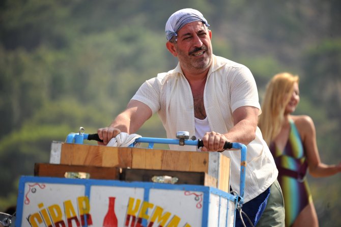 'İftarlık Gazoz' filminin kamera arkası görüntüleri