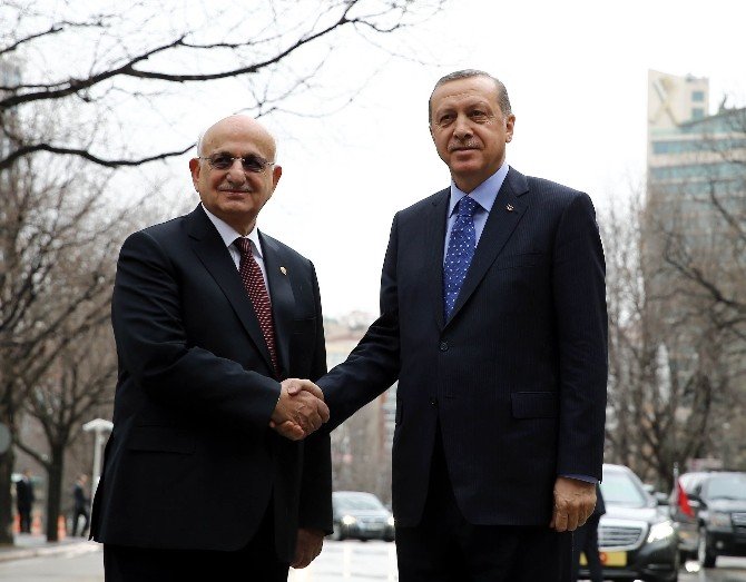 Cumhurbaşkanı Erdoğan’dan TBMM Başkanı Kahraman’a Ziyaret