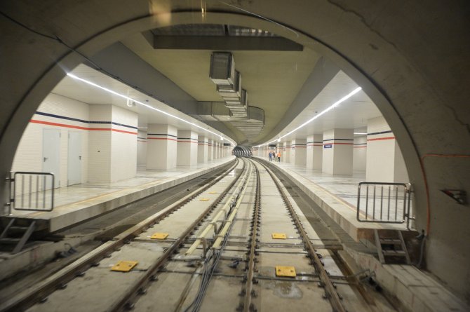 İzmir Metrosu raylarına milimetrik düzeltme işlemi uygulanacak