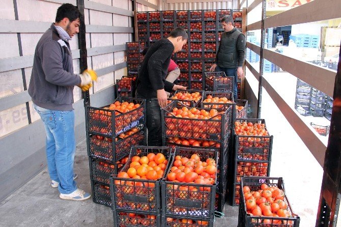 Kumluca’dan Bayırsucak Türkmenlerine Gıda Yardımı