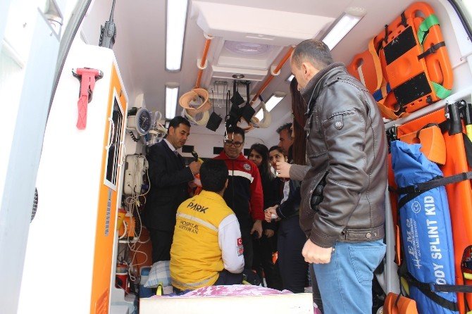 Özel Hastane Çalışanlarına Ambulans Eğitimi