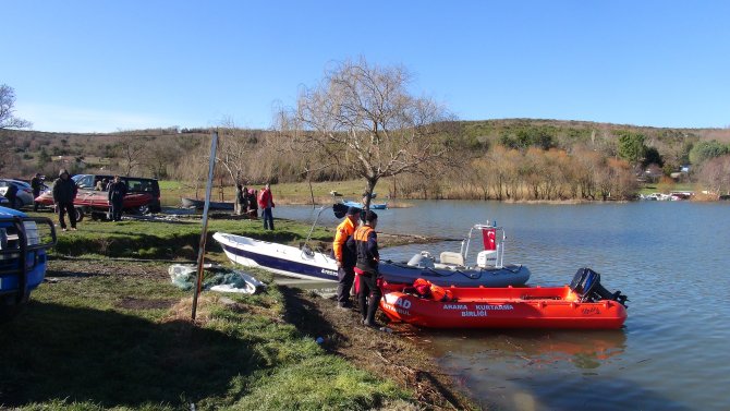 Terkos Gölü'nde tekne faciası: 1 ölü 2 kişi kayıp