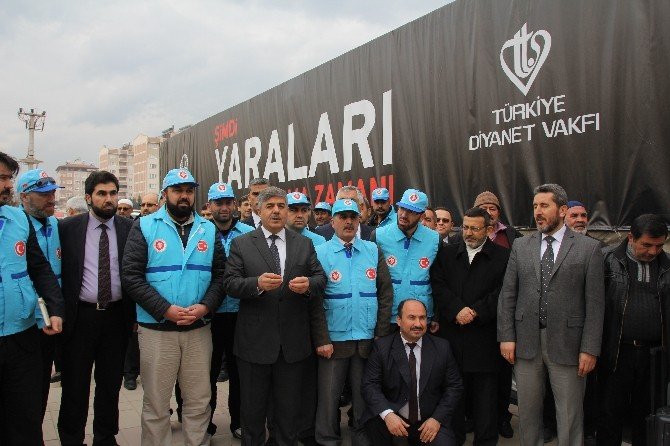 Diyanet Vakfı’ndan Türkmenlere Yardım