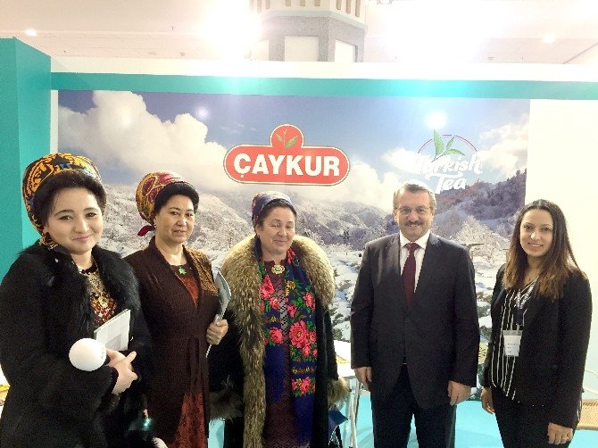 ÇAYKUR Türkmenistan’da Türk Çayını Tanıttı