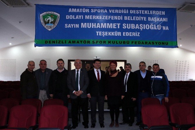 Başkan Subaşıoğlu’ndan Amatör Spor Kulüplerine Malzeme Desteği
